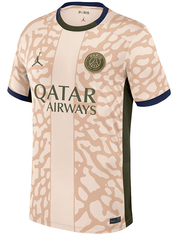 Jordan paris saint germain fourth jersey soccer uniform mens 4th sportswear football kit top sports shirt 2023-2024